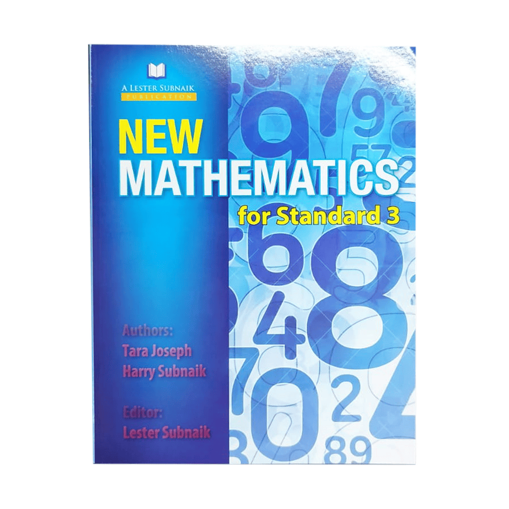 New Mathematics for Standard 3 - Charran's Chaguanas